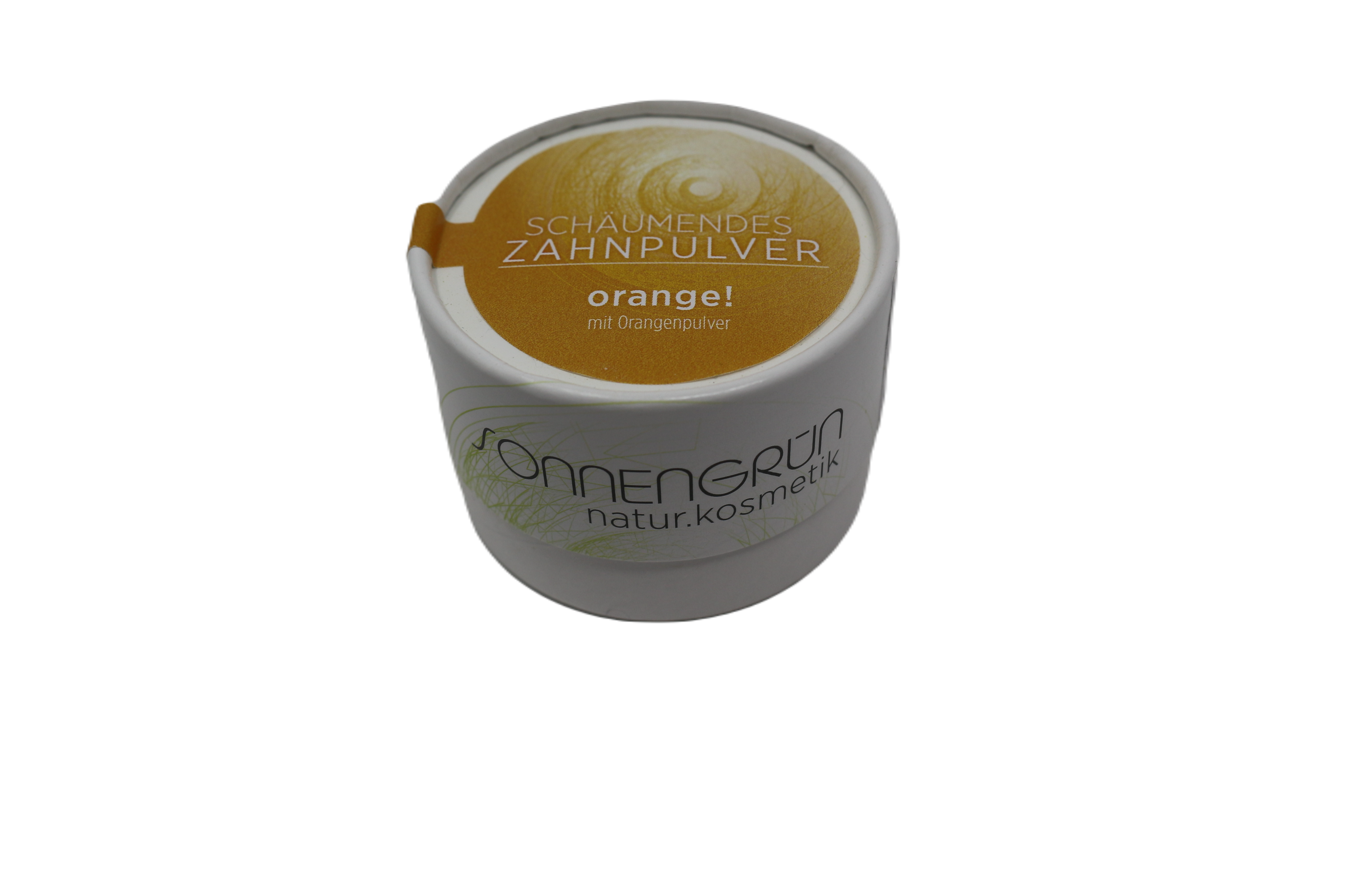 SONNENGRÜN Zahnpulver orange – Bild 5